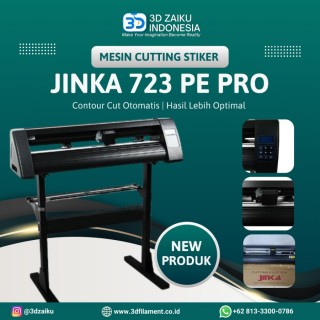 Original Jinka 723 PE PRO Mesin Cutting Sticker Plotter Auto Contour